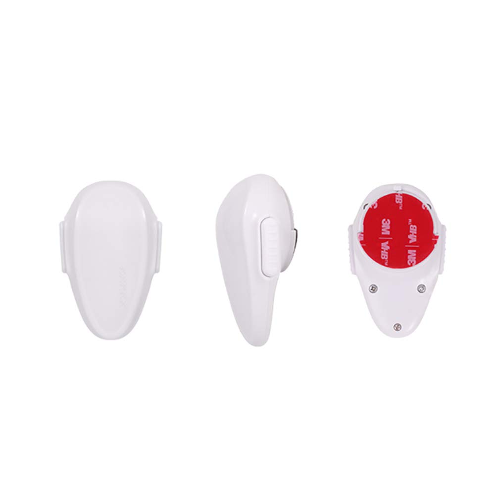 Childproof Oven Door Lock - Heat-Resistant & No Drill Installation, Swivel Rotation Safety Latch for Toddlers - Perfect for Kitchen Safety & Childproofing (White)