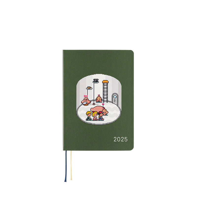 Hobonichi Techo 2025 MOTHER Planner - A6 Size Daily Japanese Diary (January Start, Monday Start) - Perfect for Journaling, Planning & Gift Giving