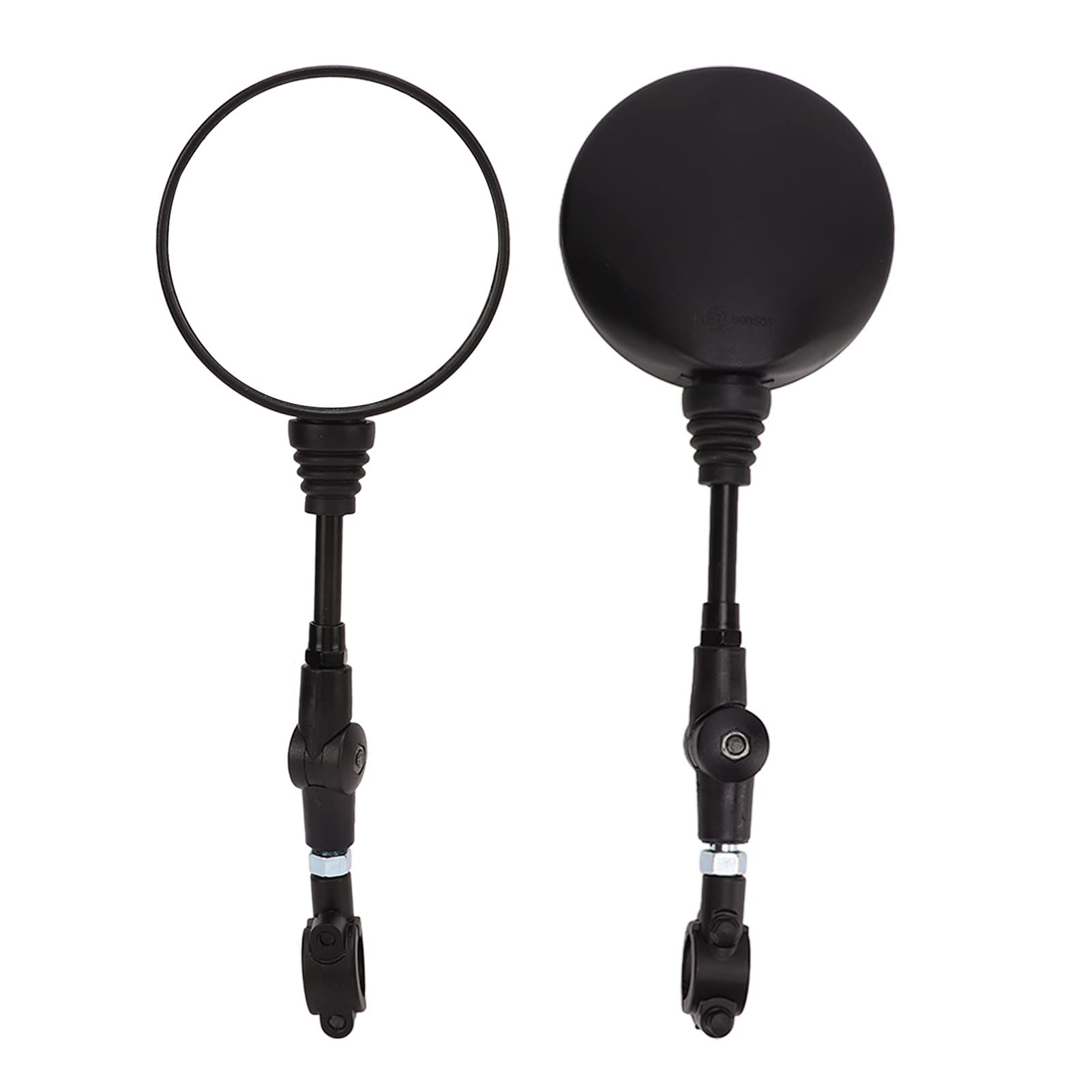 22mm Foldable Motorcycle Handlebar Rear View Mirrors - Universal Replacement for Yamaha R1 R3 R25 XMAX 300 NMAX 125 - Durable Automotive Exterior Accessories for Safe Riding & Lane Changing