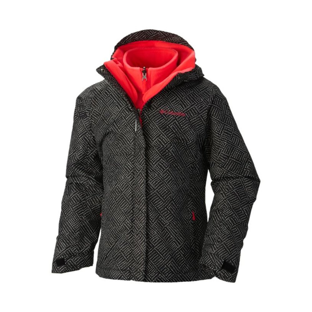 Columbia Girls' Bugaboo Interchange Jacket - Waterproof & Insulated Winter Coat for Outdoor Activities, Hiking, and Snow Play
