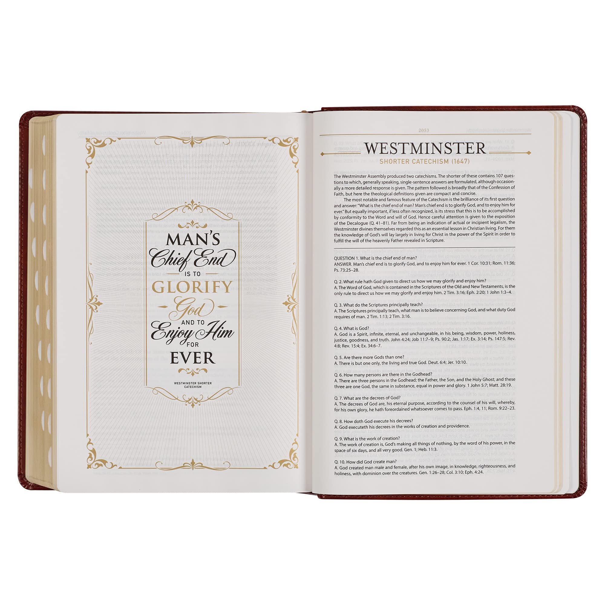 KJV Study Bible - Premium Full Grain Leather, Thumb Index, King James Version Holy Bible, Saddle Tan (Standard Print) | Perfect for Bible Study, Church Services & Christian Devotionals