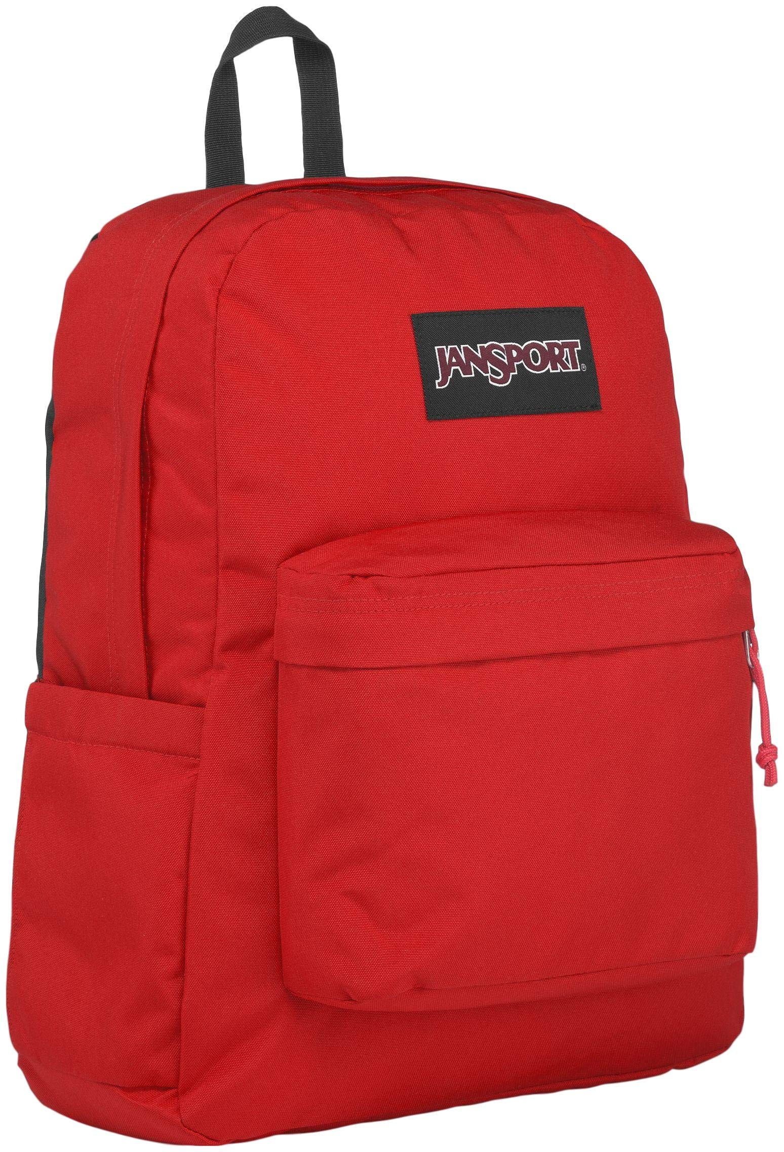 JanSport Ashbury Backpack - Durable School & Travel Backpack with Red Tape Design - Perfect for College Students, Hiking & Everyday Use