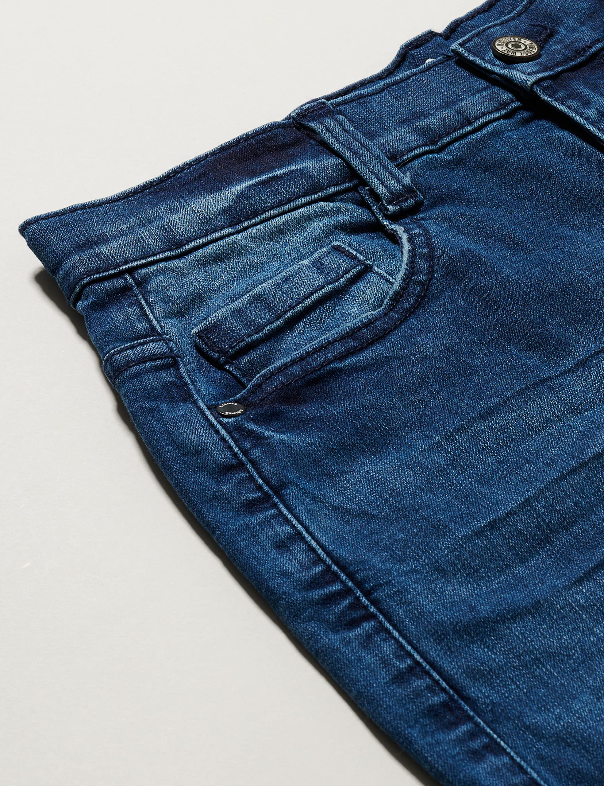 s.Oliver Boys' Tapered Leg Jeans - Comfortable Slim Fit Denim Pants for Kids & Teens | Perfect for School, Play & Casual Outings