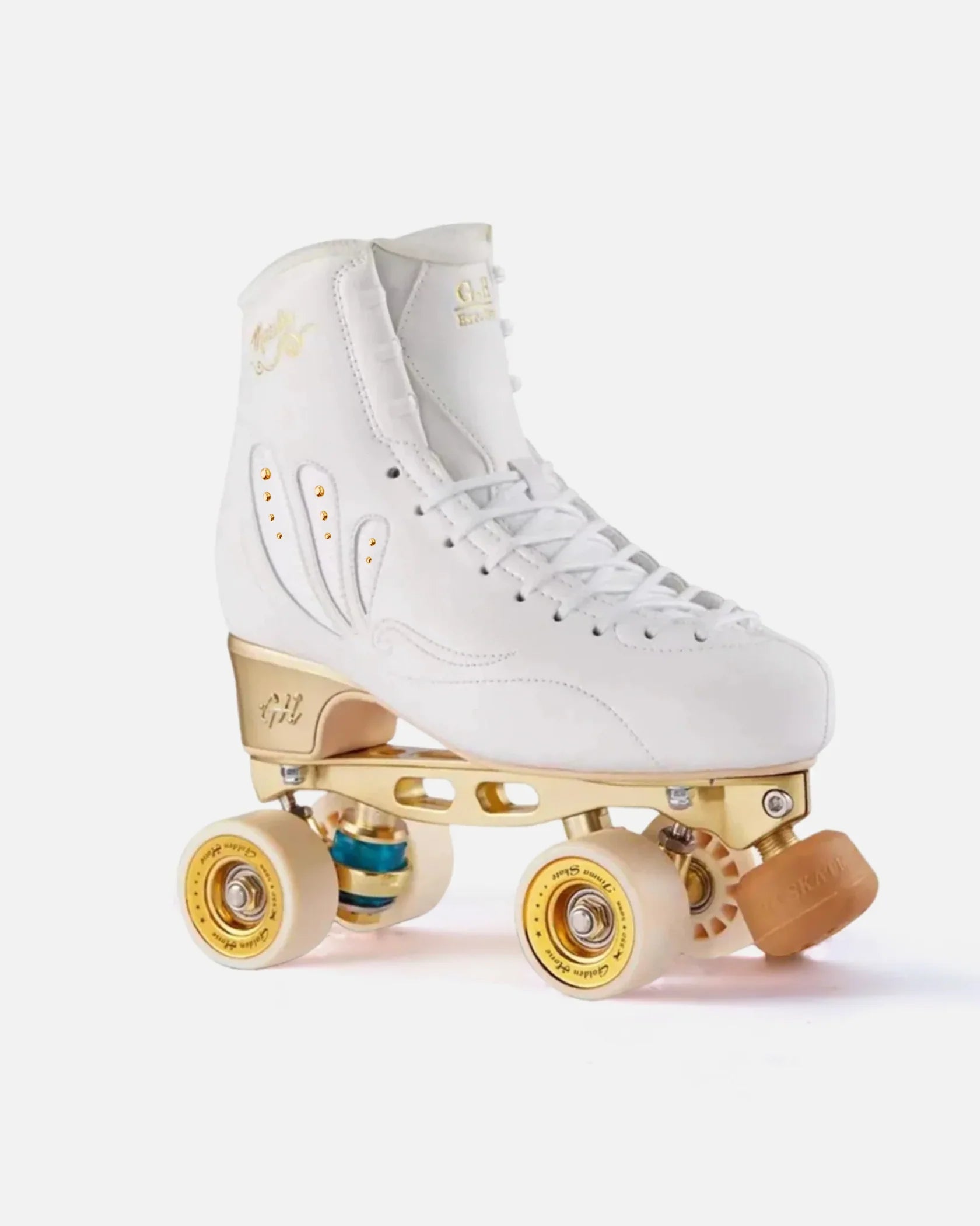 GH Maestro Quad Roller Skates with Vanguard Frames - Premium Outdoor & Indoor Skates for Adults - Perfect for Rink Skating, Fitness, Dance & Street Roller Derby
