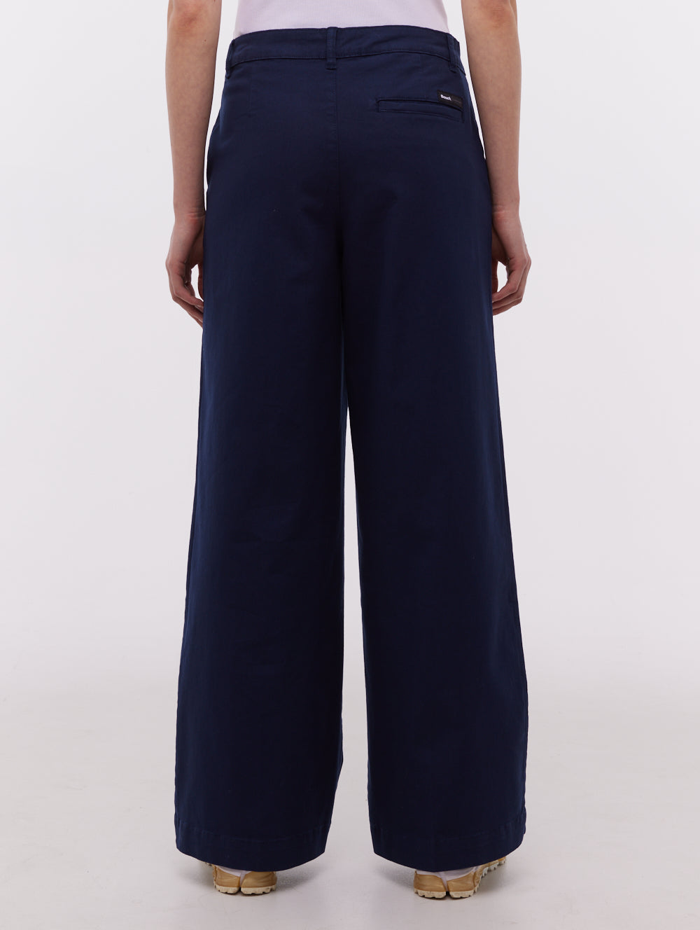 Heera Women's High Waisted Wide Leg Pants - Comfortable Linen Blend Trousers for Casual Wear, Office & Travel