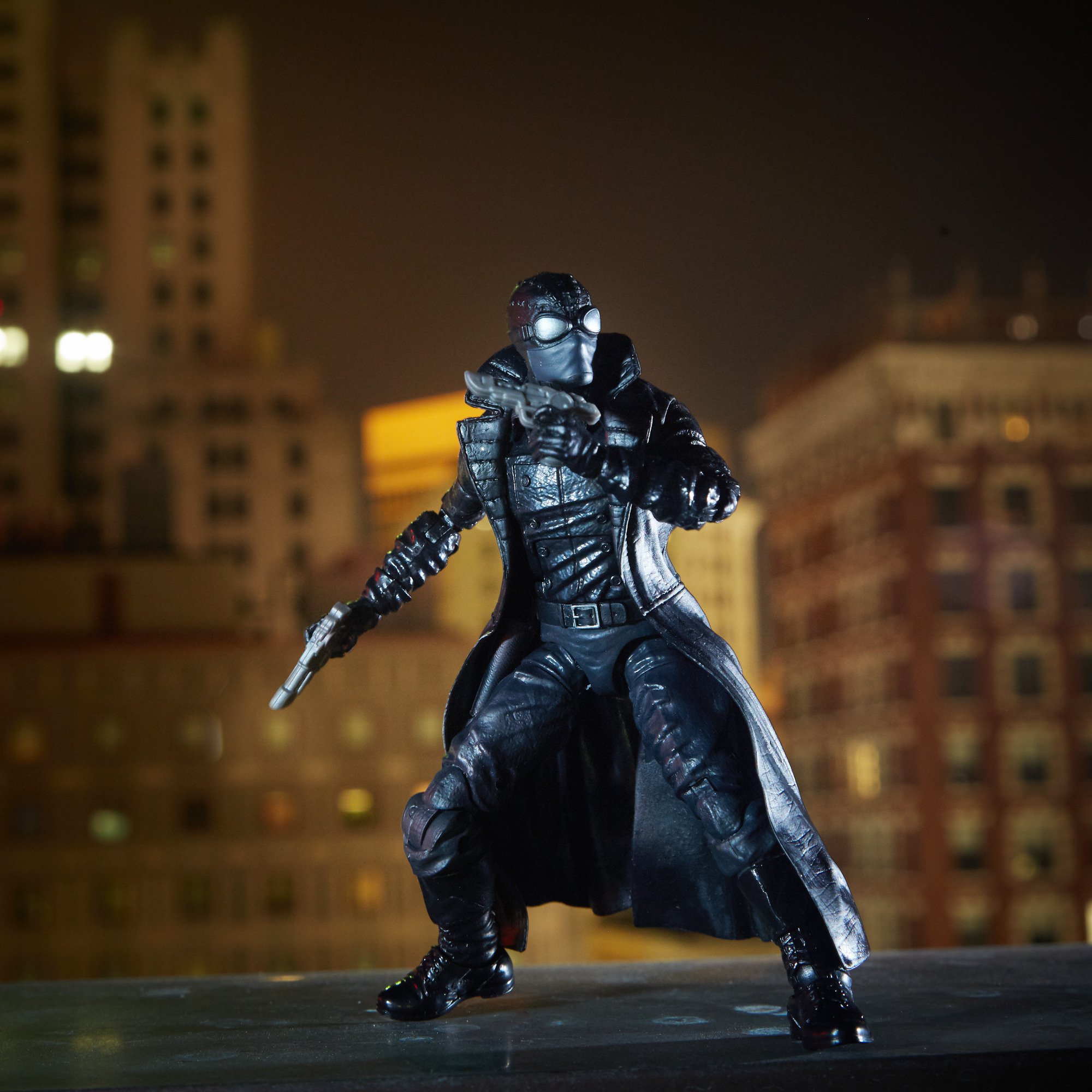 Spider-Man Noir 6-inch Action Figure - Marvel Legends Series Collectible Toy for Adults & Kids | Perfect for Display, Gifts, and Superhero Role Play