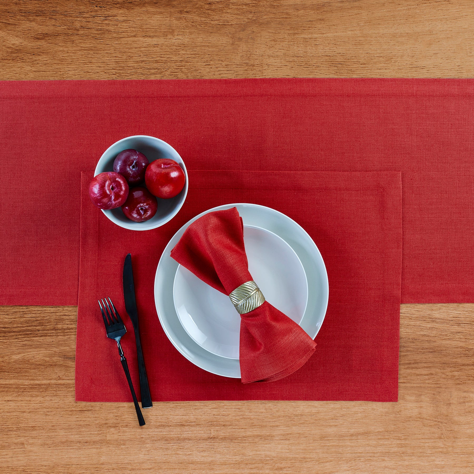 Premium Diana Medium Weight Placemats Set of 4 - Elegant Table Protection for Dining Room, Kitchen & Entertaining - Durable & Stylish Place Mats for Everyday Use & Special Occasions