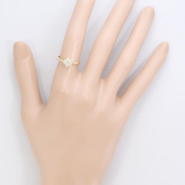 18K Yellow Gold Diamond Ring for Women - Elegant Solitaire Engagement & Wedding Band - Perfect for Proposals, Anniversaries, and Special Occasions
