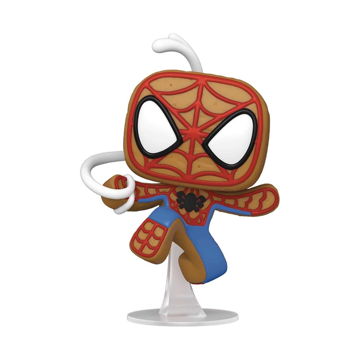 Funko POP Marvel: Gingerbread Spider-Man Collectible Figure - 4