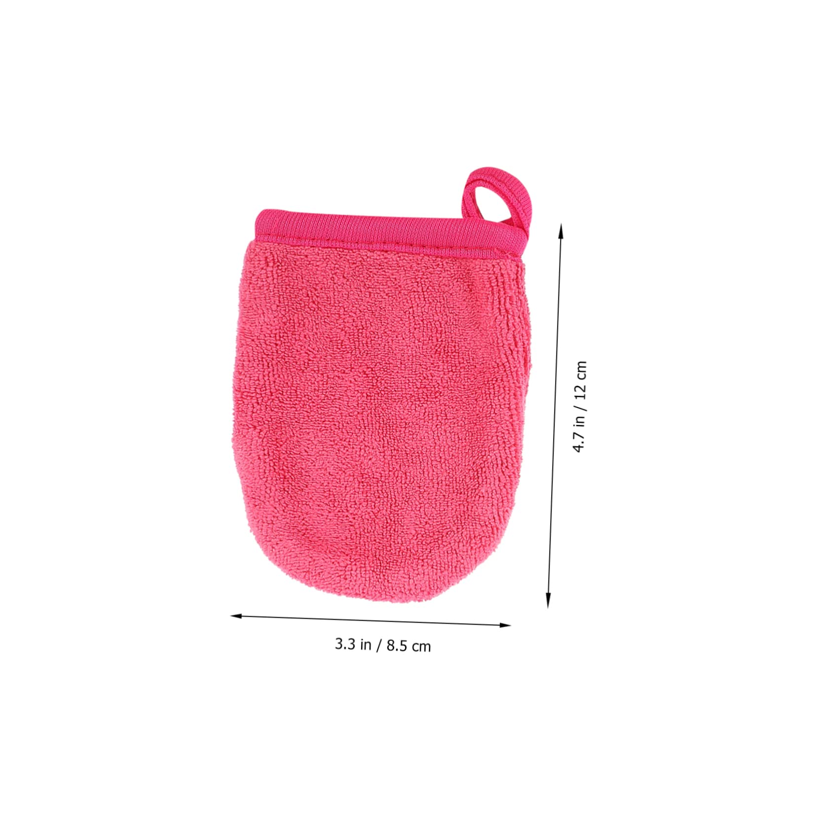 Baluue Makeup Cleaning Gloves Set - 4pcs Soft Fiber Face & Body Cleansing Mitts, Gentle Makeup Remover Towels for Daily Skincare Routine | Perfect for Spa, Travel & Sensitive Skin Care