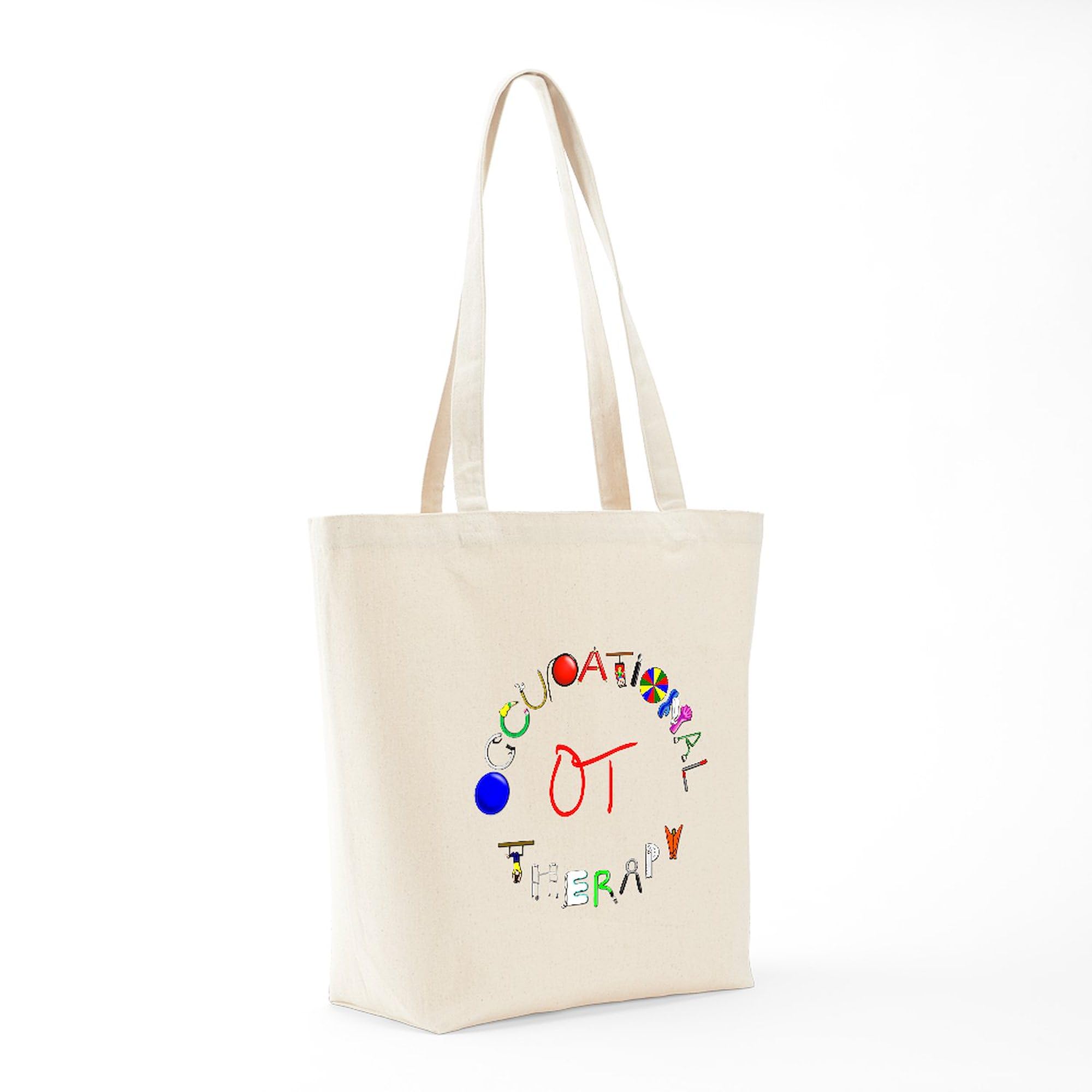 CafePress G7901 Natural Canvas Tote Bag - Eco-Friendly Reusable Shopping Bag for Groceries, Beach & Daily Use