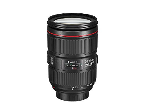 Canon EF 24-105mm f/4L IS II USM Lens - Professional Full Frame Zoom Lens with Image Stabilization for DSLR Cameras - Perfect for Travel, Portrait & Wedding Photography