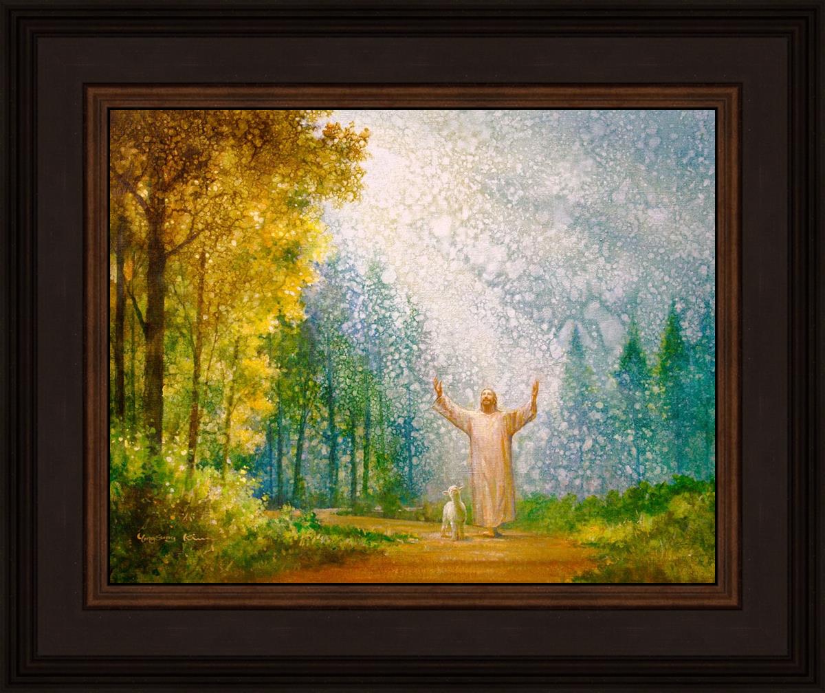 Oh My Father by Yongsung Kim - Heartwarming Father's Day Gift, Home Decor Art Print for Living Room & Office