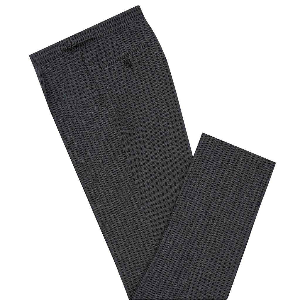 Lawson Legal Stripe Dress Pants for Men - Professional Office Work Trousers | Business Formal Attire for Court, Interviews & Corporate Events