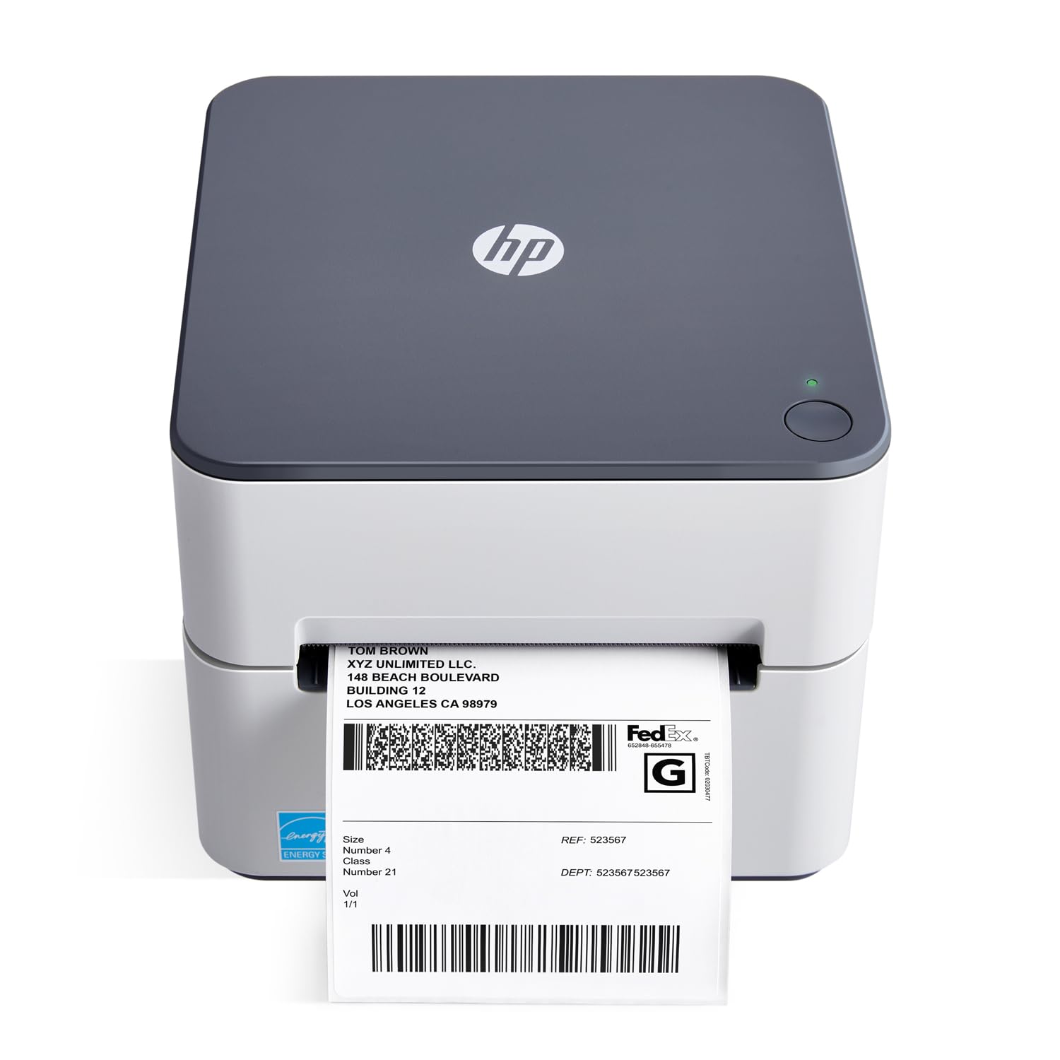 HP Direct Thermal Label Printer with Ethernet - Industrial-Grade Shipping Label Printer 300 DPI for Ecommerce, Warehouse & Logistics | Fast Printing & Easy Setup for USPS, FedEx, UPS Labels