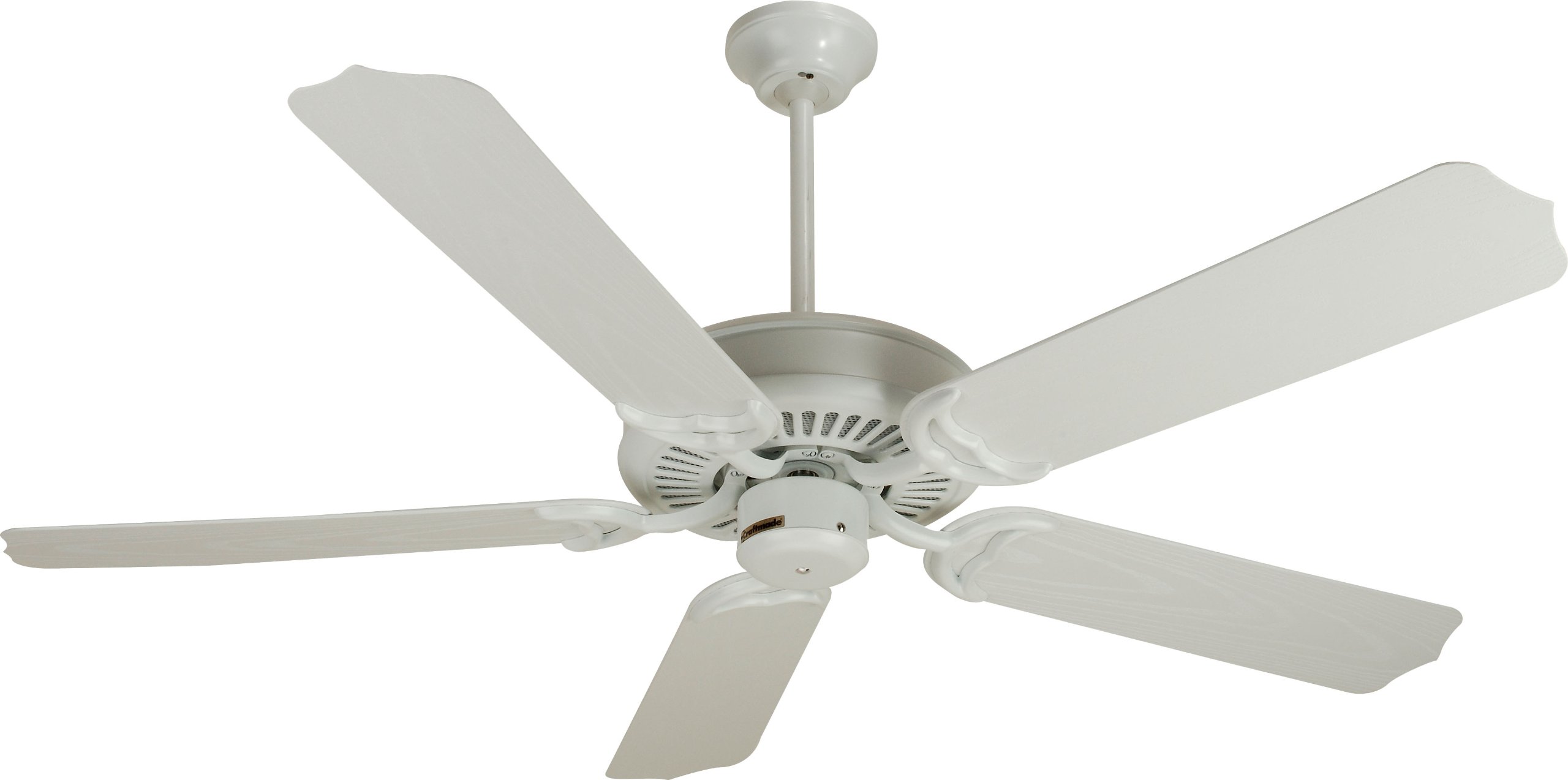 Craftmade PF52W 52-Inch Ceiling Fan with Optional Blades - Modern Home Cooling for Living Room, Bedroom & Patio