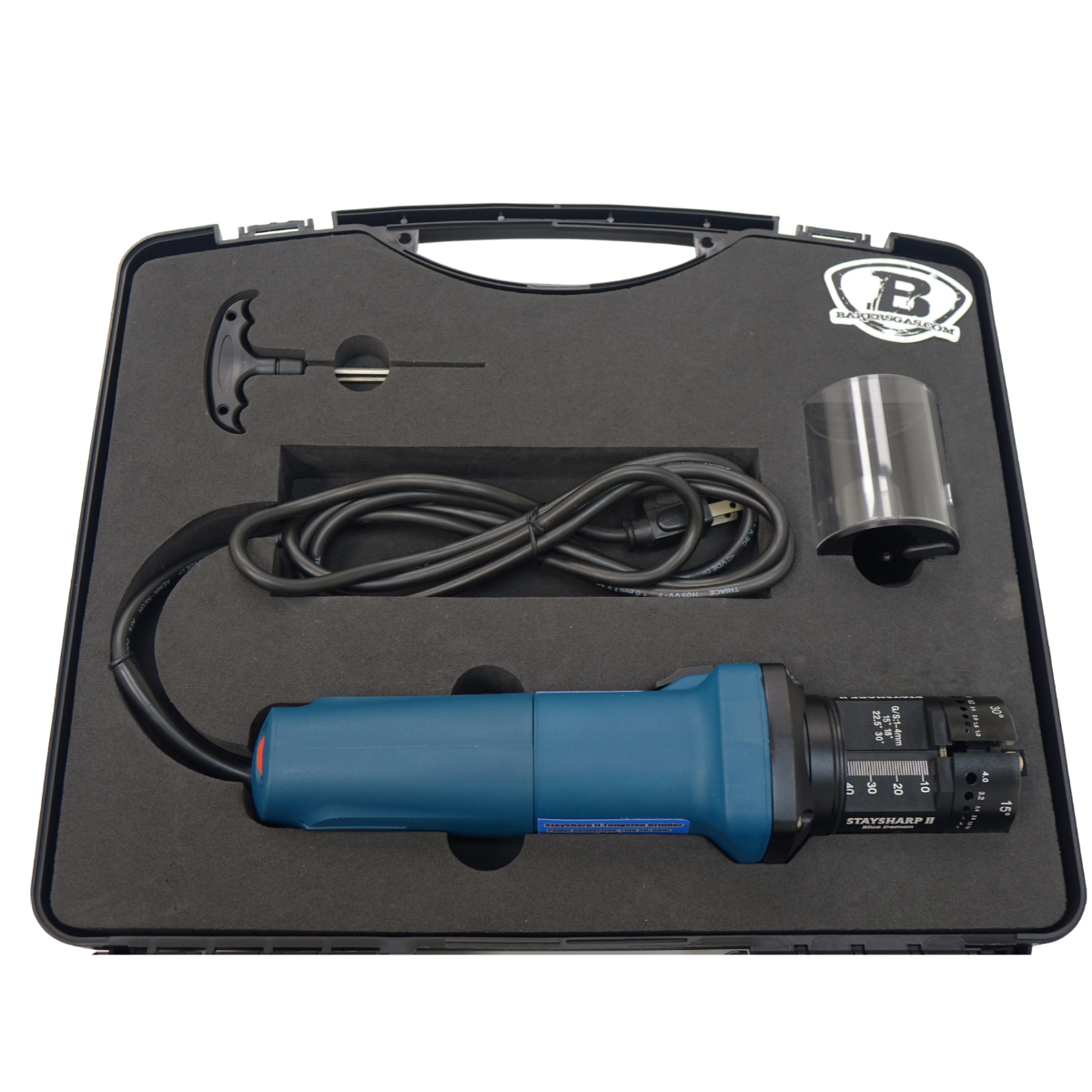 Blue Demon Stay Sharp II Tungsten Grinder BDTG STAYSHARP II - Professional Tungsten Electrode Sharpener for TIG Welding, Metal Fabrication & DIY Projects