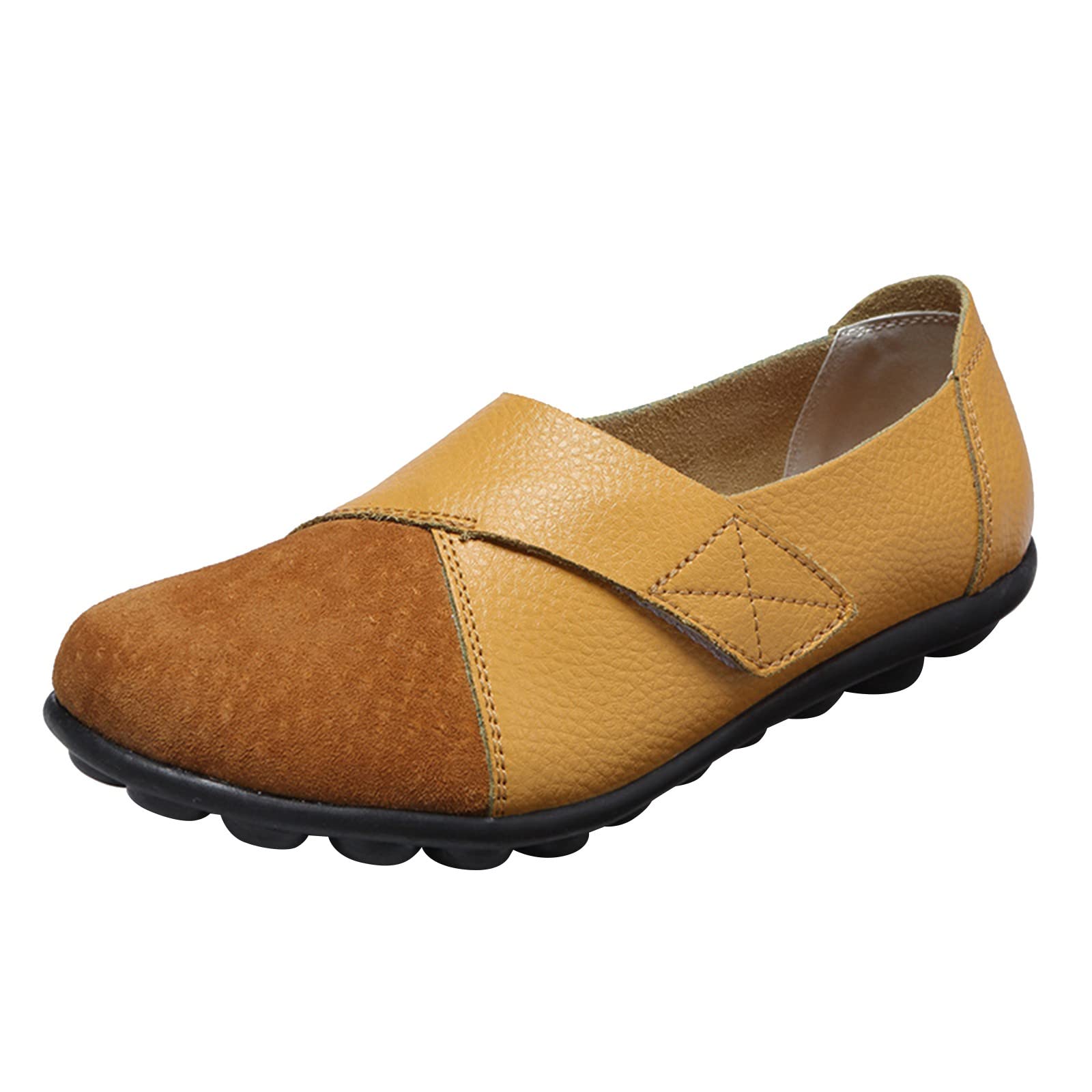 Women's Casual Chunky Heel Loafers - Slip On Dress Shoes for Comfortable Summer Wear | Perfect for Office, Dating & Everyday Outfits