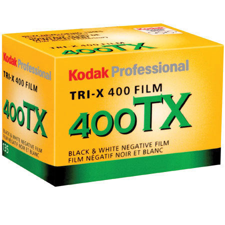 Kodak Tri-X 400 Black & White 35mm Film - 36 Exposures | Professional B&W Photography, Street Photography & Film Developing