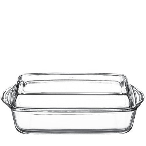 Pasabache Rectangular Casserole Dish - 3QT Oven Safe Baking Pan with Lid, Durable Ceramic Cookware for Lasagna, Roasting & Casseroles | Perfect for Family Dinners, Holiday Meals & Potlucks