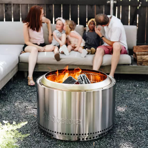 Solo Stove Yukon 2.0 Big Yard Bundle - Smokeless Fire Pit for Outdoor Camping, Backyard, Patio & Bonfire Gatherings