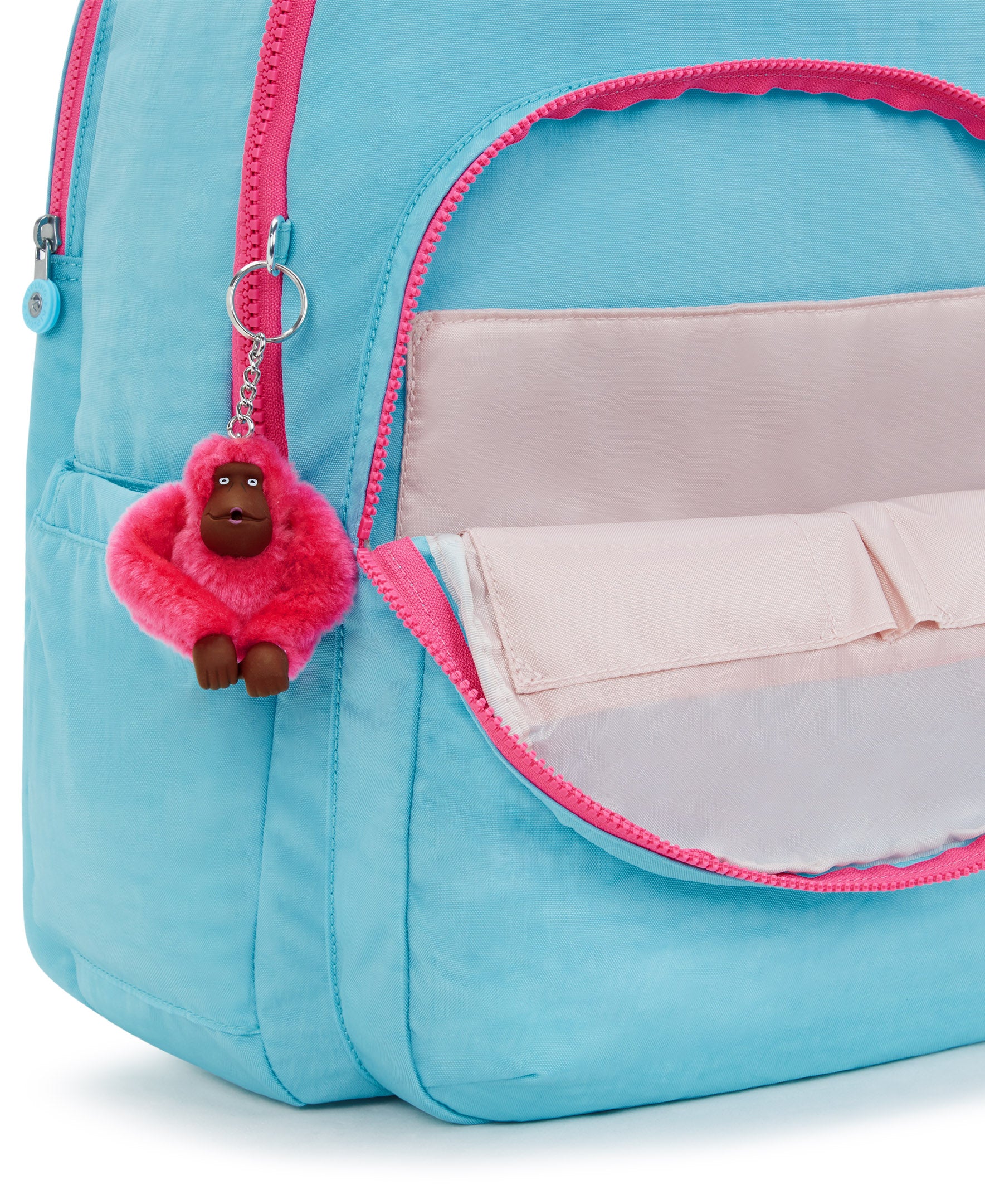 Kipling Seoul Extra Large 17 Inch Laptop Backpack - Blue Sea Combo | Water-Resistant Travel & Work Backpack for Men & Women | Perfect for Commuting, Business Trips & College Students