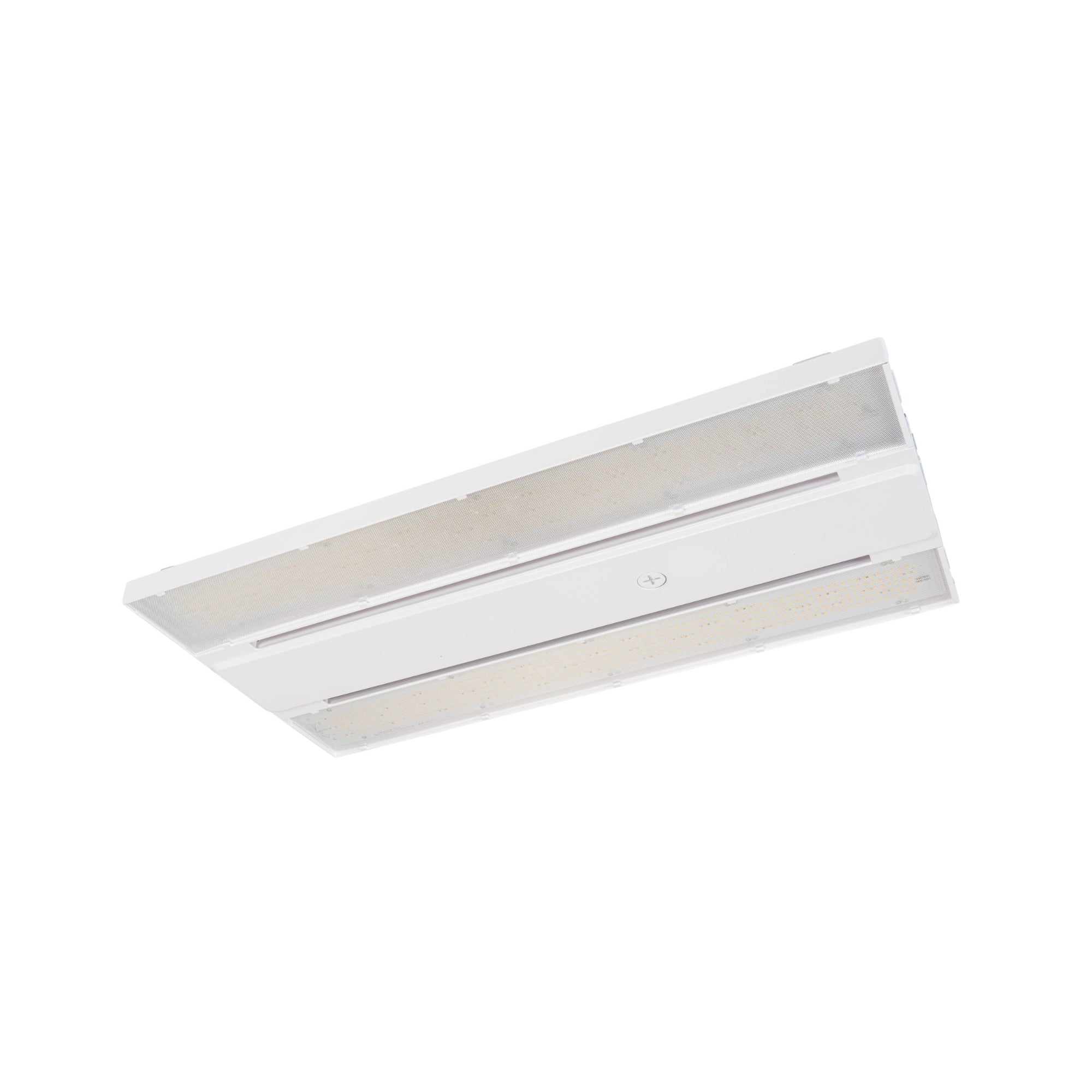 2ft LED Linear High Bay Light - 215W, 32870 Lumens, 4000K/5000K Color Temperature, 120-277V - Perfect for Warehouses, Garages, and Industrial Spaces