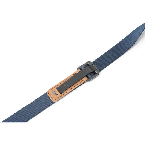 Peak Design Leash Camera Strap (Midnight Blue) - Adjustable & Comfortable DSLR/SLR Neck Strap for Photographers - Perfect for Travel, Hiking & Outdoor Photography