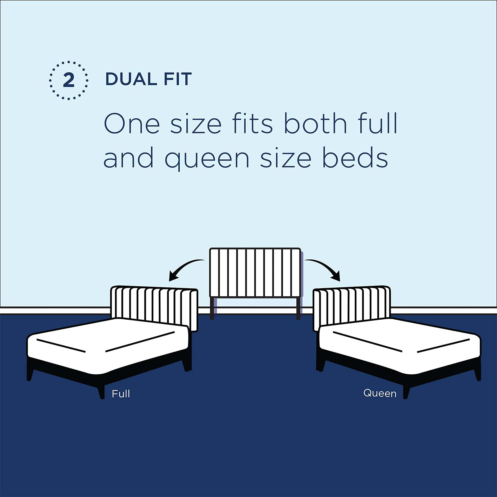 Modway Paisley Upholstered Tufted Faux Leather Headboard - White Full/Queen Size Bed Frame for Modern Bedroom Decor