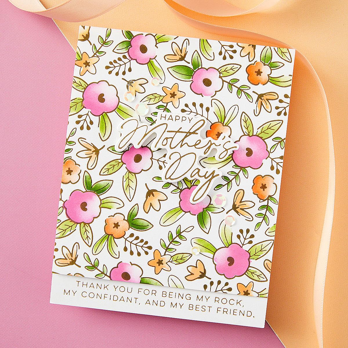 Spellbinders Floral Celebration Metal Press Plate for Card Making, Scrapbooking & DIY Crafts – Perfect for Wedding Invitations, Greeting Cards & Home Decor