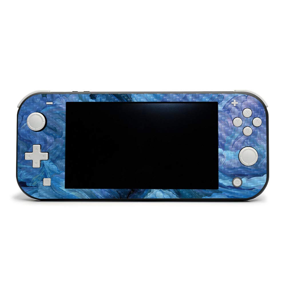 Premium Carbon Fiber Skin for Nintendo Switch Lite - Typhoon Design | Protective & Durable Textured Cover | Easy to Apply & Remove | Made in USA | Perfect for Gaming Protection & Style Enhancement