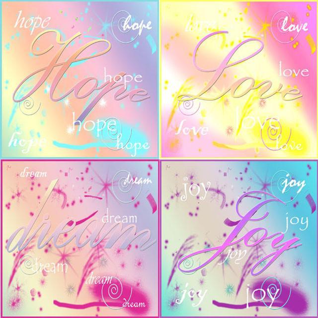 4-Piece Wall Mural Set - Modern Home Decor for Living Room, Bedroom & Office - Peel and Stick Removable Wallpaper - Easy DIY Installation