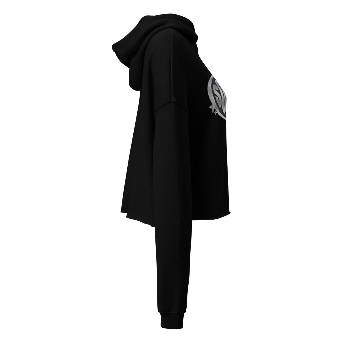 Sober and Shining Women's Crop Hoodie - Trendy Pullover Sweatshirt for Casual Wear, Gym, and Street Style Fashion