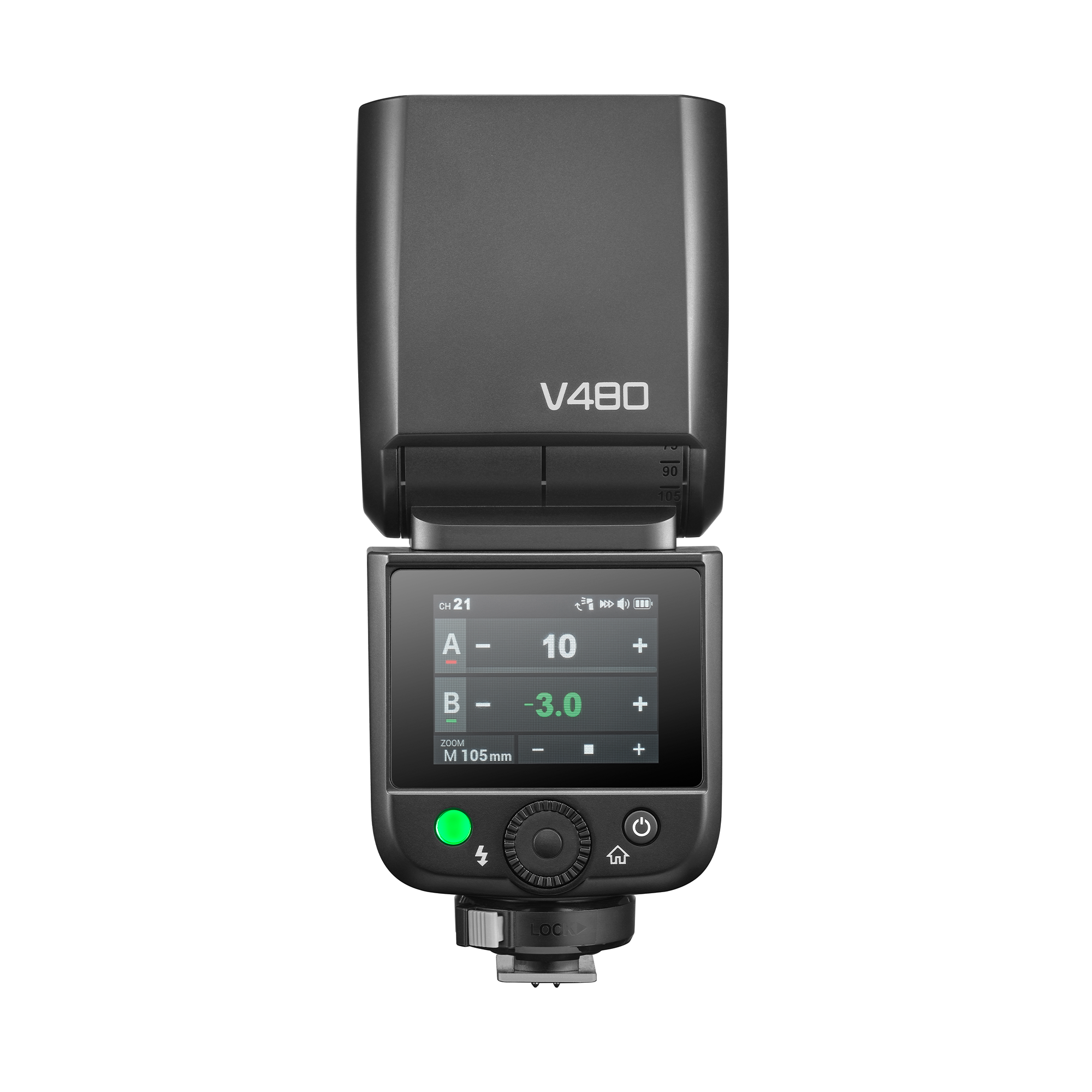 Godox V480S TTL On-Camera Flash for Sony A7, A9, A6400 - Professional Photography Lighting for Weddings, Portraits & Events
