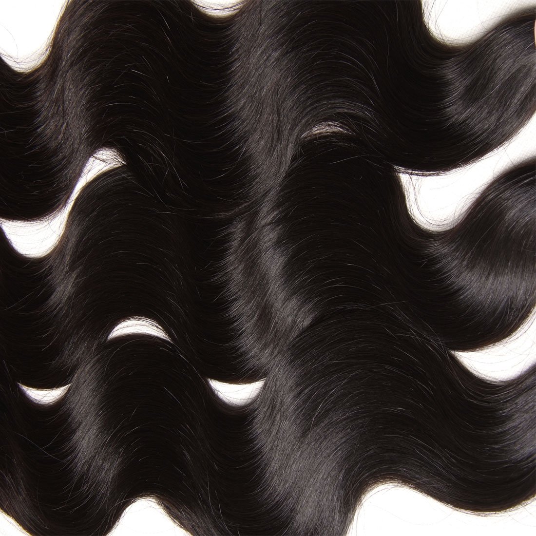 UNice Hair Icenu Series 8A Indian Body Wave Virgin Hair Extensions - 100% Unprocessed Human Hair Weave (16/18/20 Inches) Natural Black Color | Perfect for Daily Wear, Parties & Special Occasions