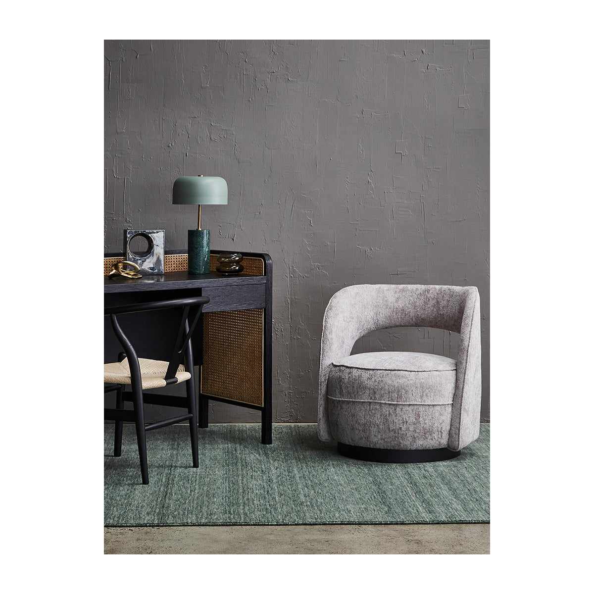 Stylish Diva Rug (Lillypad) - Soft Non-Slip Area Rug for Living Room, Bedroom, Nursery - Perfect for Home Decor and Cozy Spaces