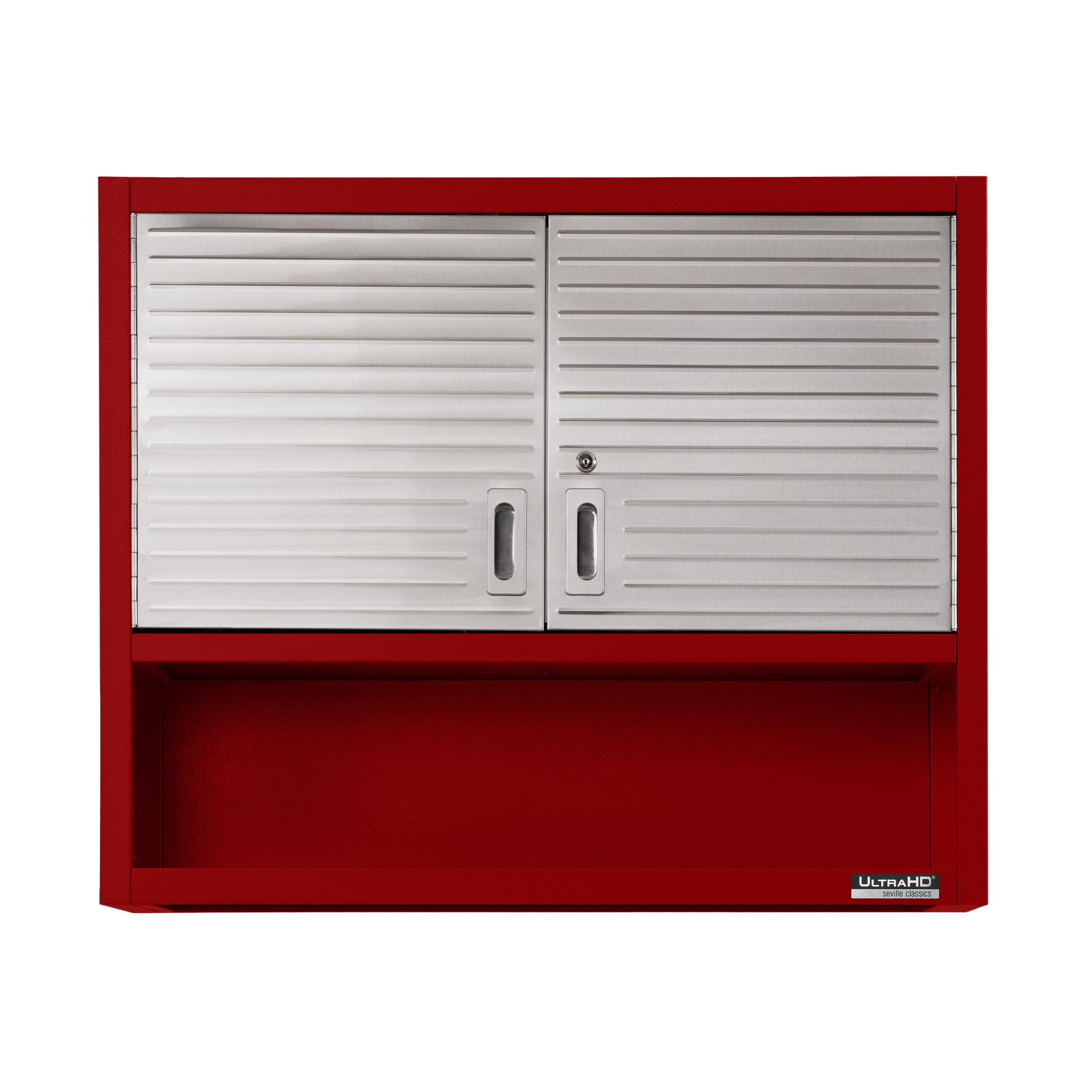 UltraHD® Double Door Wall Cabinet - Premium Storage Solution for Kitchen, Bathroom & Garage Organization - Perfect for Home & Office Use