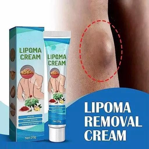 Lipoma Removal Cream - Fast Acting Lipoma Treatment Ointment for Lipoma Elimination & Cellulite Reduction - Anti-Swelling Lymphatic Massage Cream (3 Pack) - Perfect for Home Use & Professional Skin Care