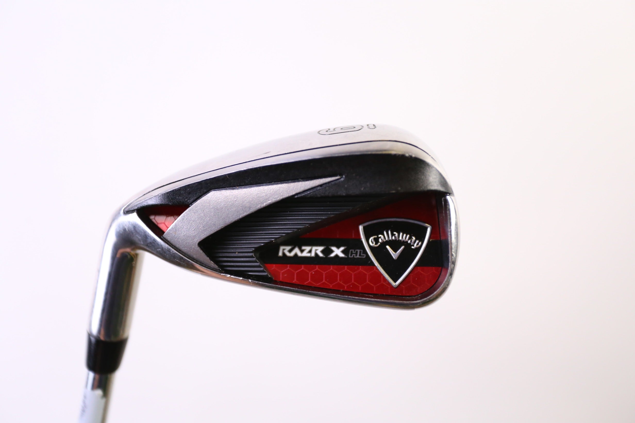 Used Callaway RAZR X HL 6 Iron Left Handed Golf Club - Uniflex Steel Shaft for Men & Women | Perfect for Practice, Beginners & Replacement Clubs on Driving Range or Course