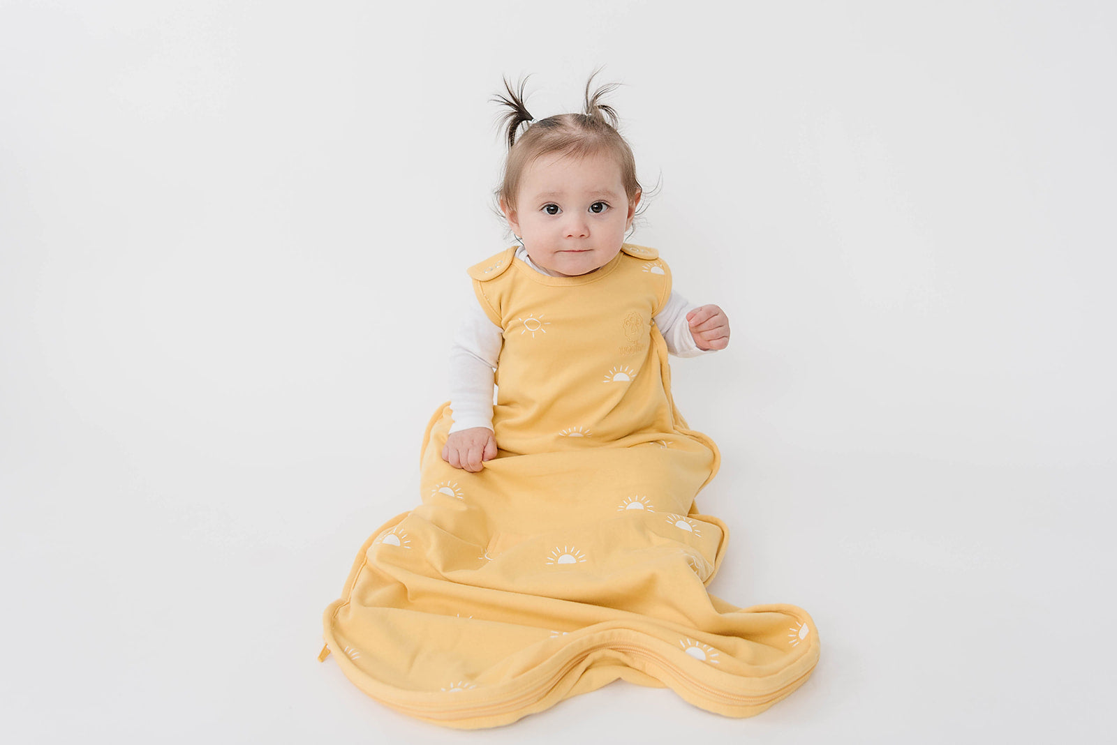 4 Season Baby Sleep Sack - Merino Wool & Organic Cotton for 2 Months to 2 Years - Soft & Breathable for Comfortable Sleep - Perfect for Nursery, Daycare & Travel