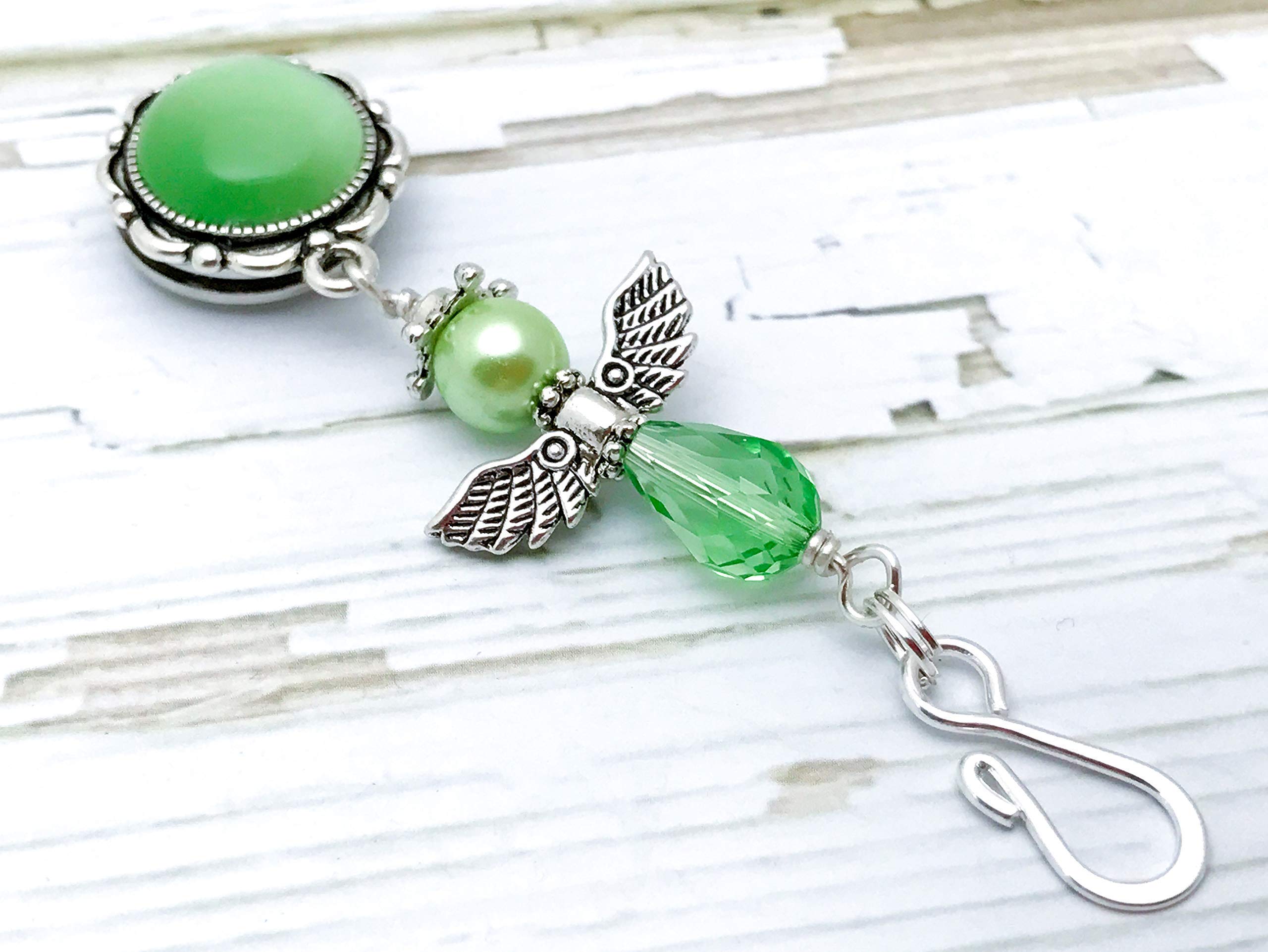 Premium Portuguese Knitting Pins - Green Angel Ergonomic Knitting Needles for Smooth Stitching | Perfect for Crochet, Hand Knitting & DIY Yarn Crafts