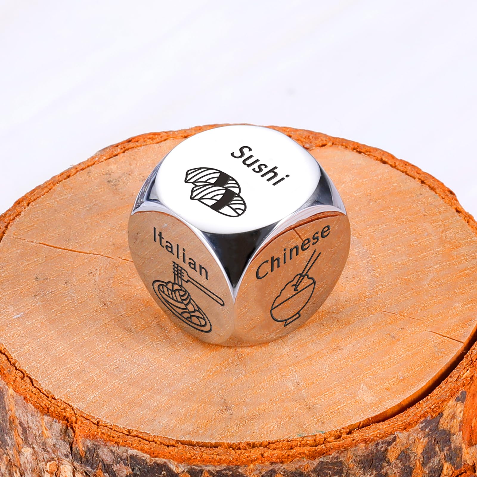 Valentine's Day Gifts for Him & Her - Romantic Anniversary Food Dice Game for Couples, Boyfriend & Girlfriend Presents - Perfect Wedding, Birthday Gift for Husband, Wife, Men & Women | Fun Date Night Activity & Couples Game Night
