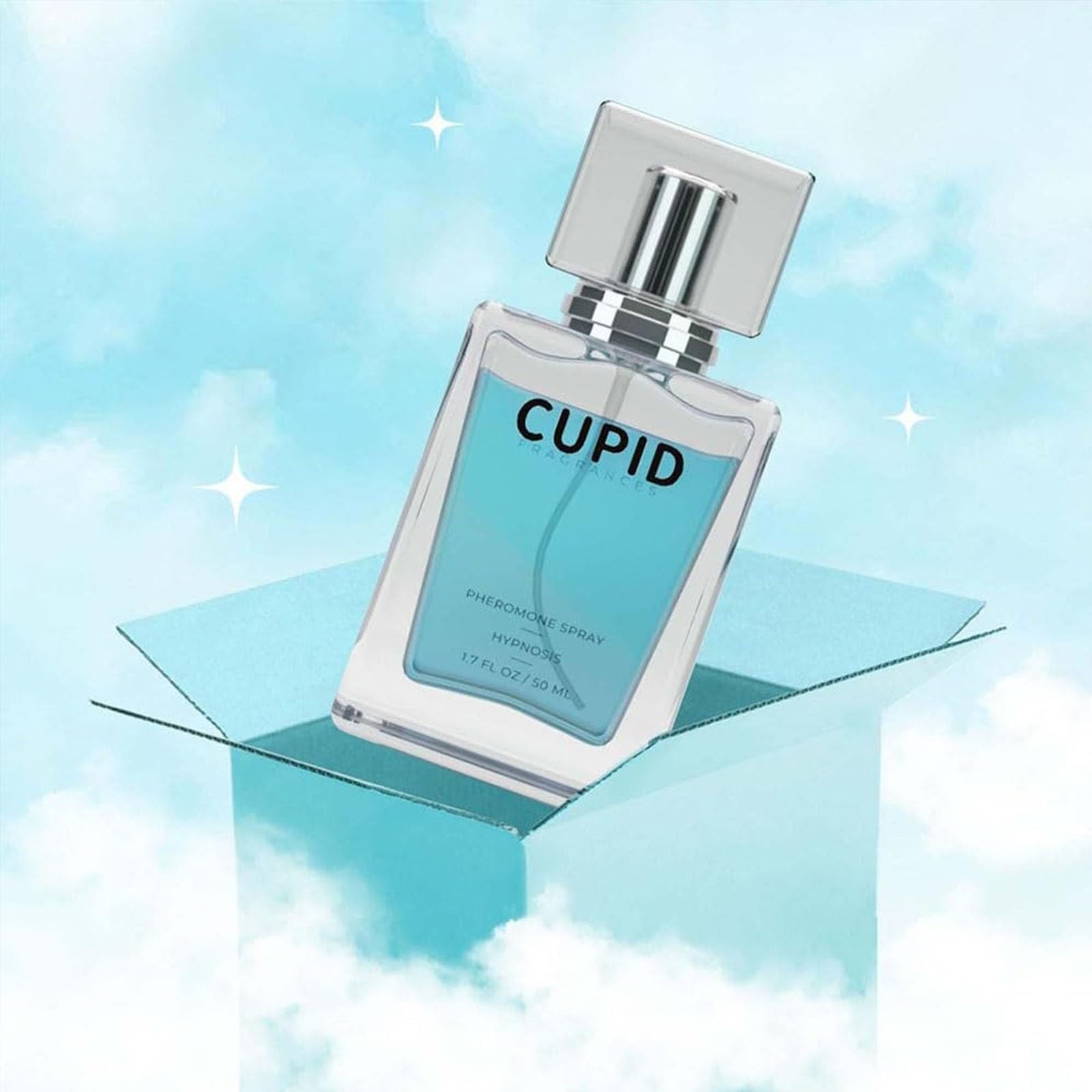Best Cupid Cologne for Men - Hypnosis & Pheromone Perfume Fragrance (1.7 oz) - Attract Women, Date Night, Special Occasions, Romantic Gifts for Him