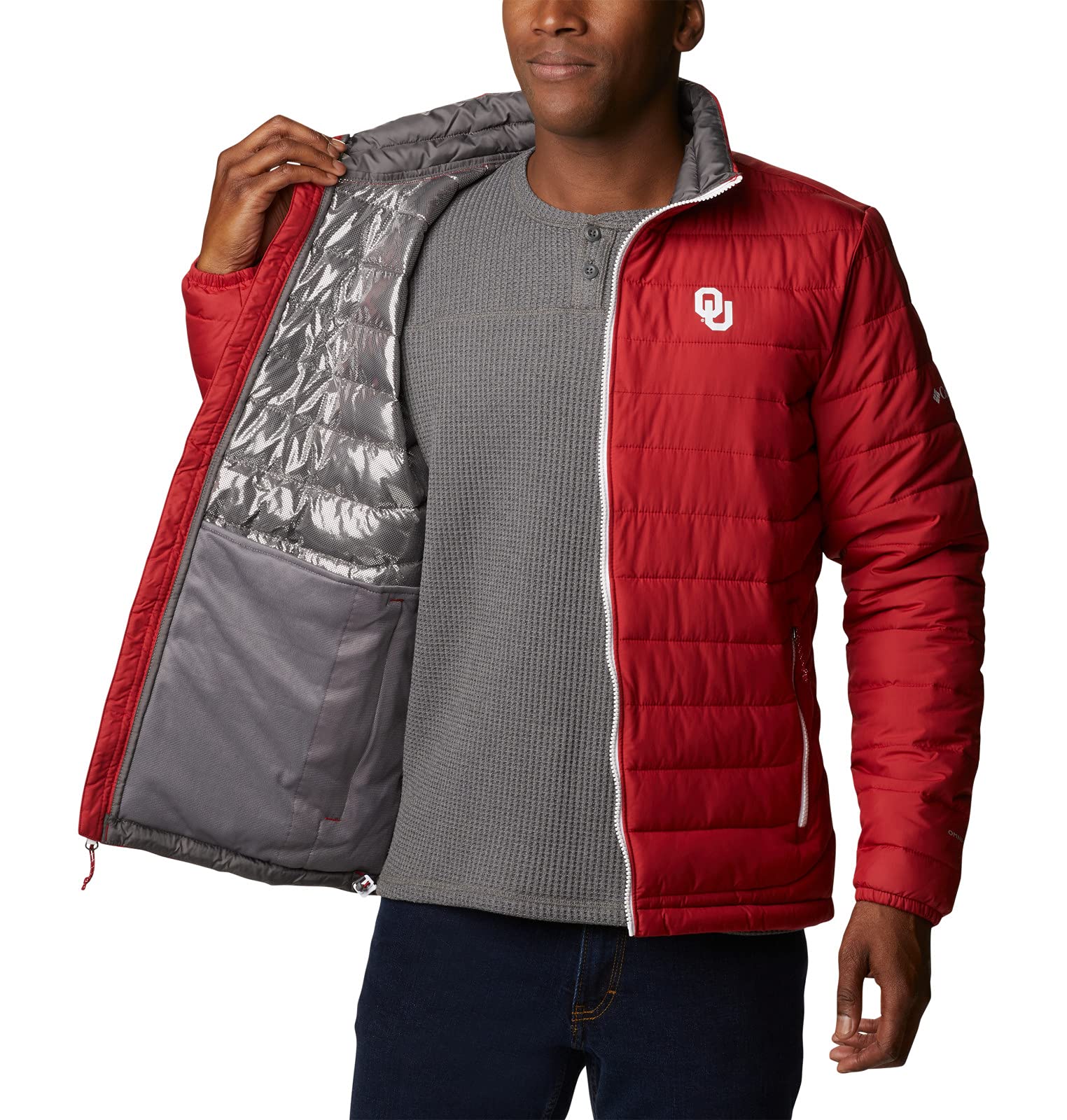 Columbia Men's CLG Powder Lite Jacket - Lightweight Water-Resistant Ski Jacket for Winter Sports & Outdoor Activities | Hiking, Snowboarding & Cold Weather Protection