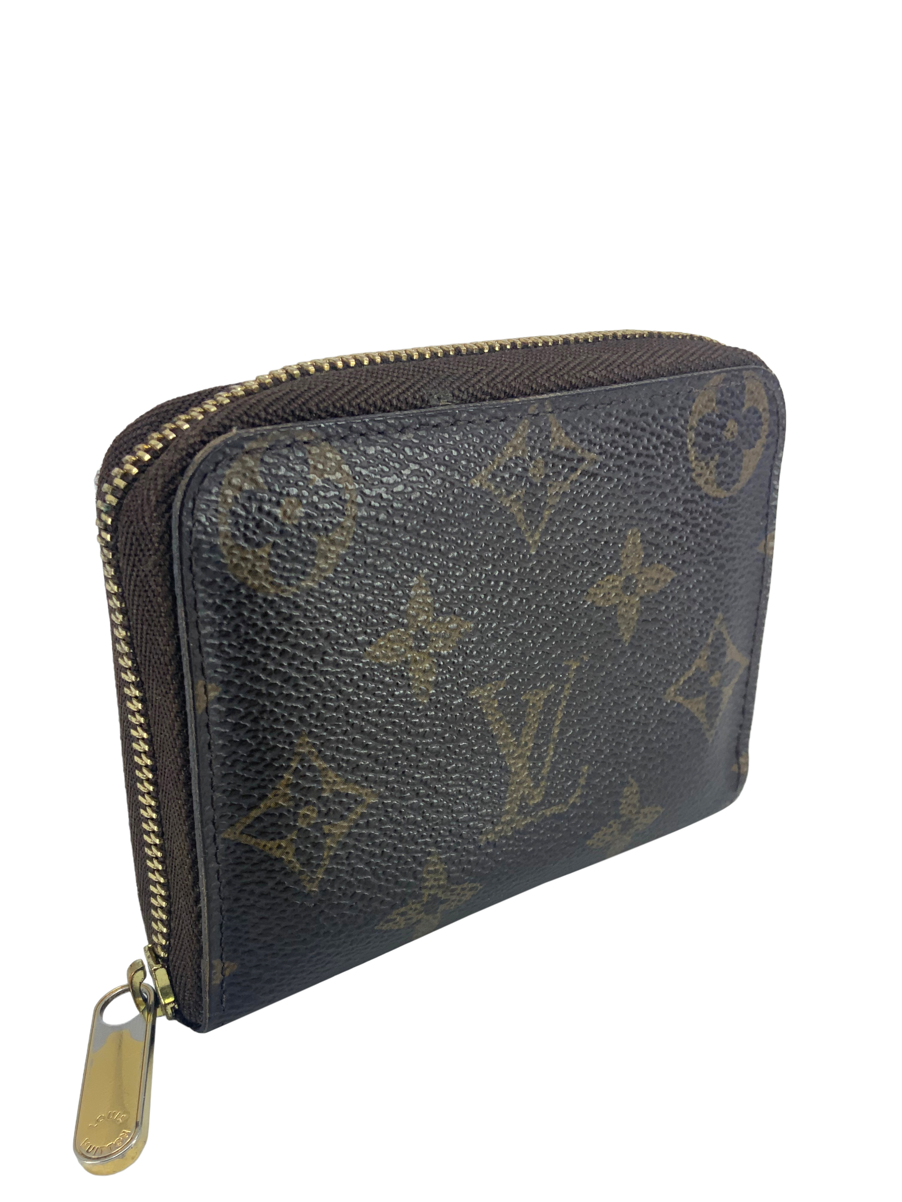 Authentic Louis Vuitton Monogram Canvas Zippy Coin Purse Wallet - Compact Luxury Wallet for Women & Men - Perfect for Everyday Use, Travel & Gifts