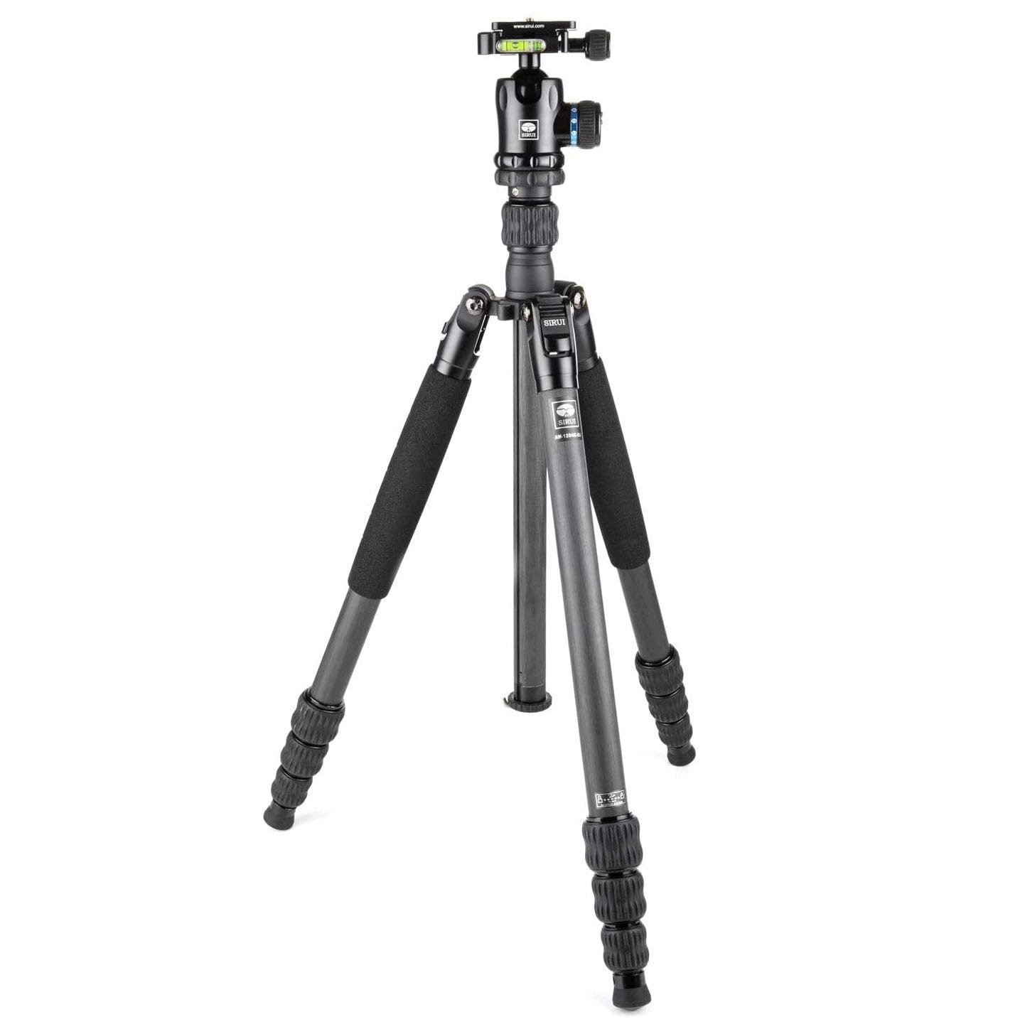 Lightweight Carbon Fiber Tripod with Ball Head - SIRUI AM-1204K Convertible to Monopod | Professional Photography, Travel & Outdoor Shooting