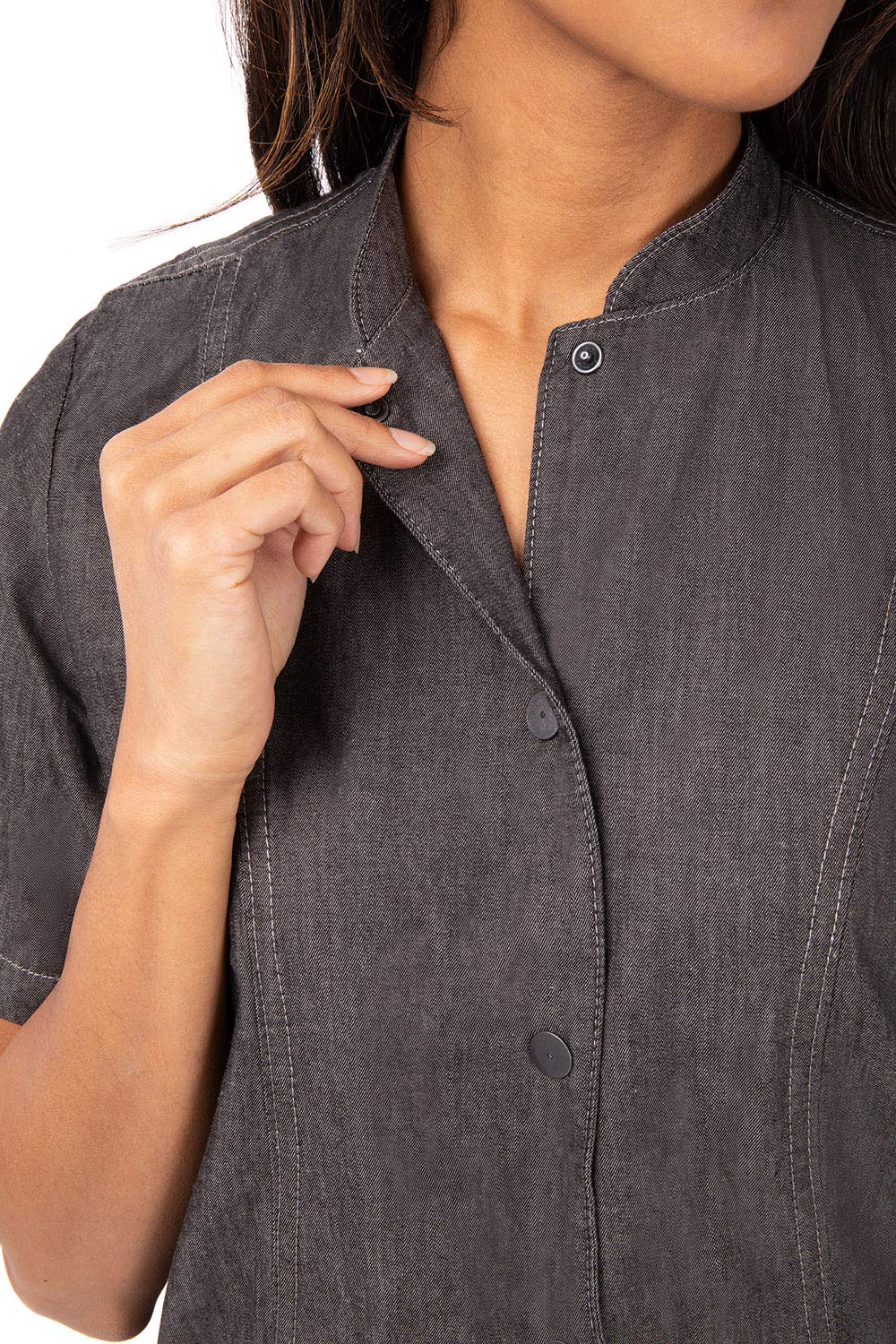 Chef Works Custom Embroidered Women's Chelsea Chef Coat - Professional Kitchen Apparel for Cooking, Baking & Culinary Arts