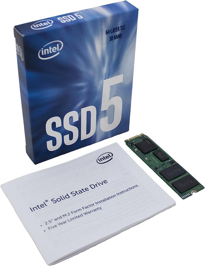 Intel 545s M.2 2280 SATA III SSD - 128GB 3D NAND TLC Internal Solid State Drive for Laptop & Desktop PC Upgrade - Faster Boot, Gaming, and Data Storage Solution