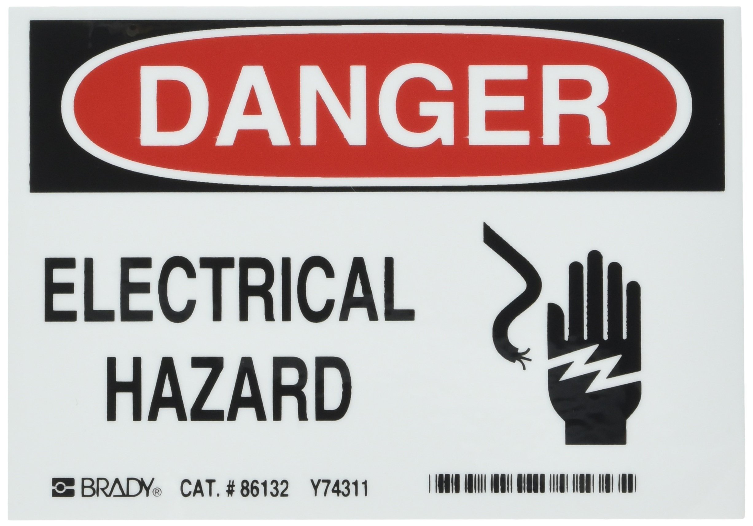 Brady 86132 Professional Equipment Label – 5