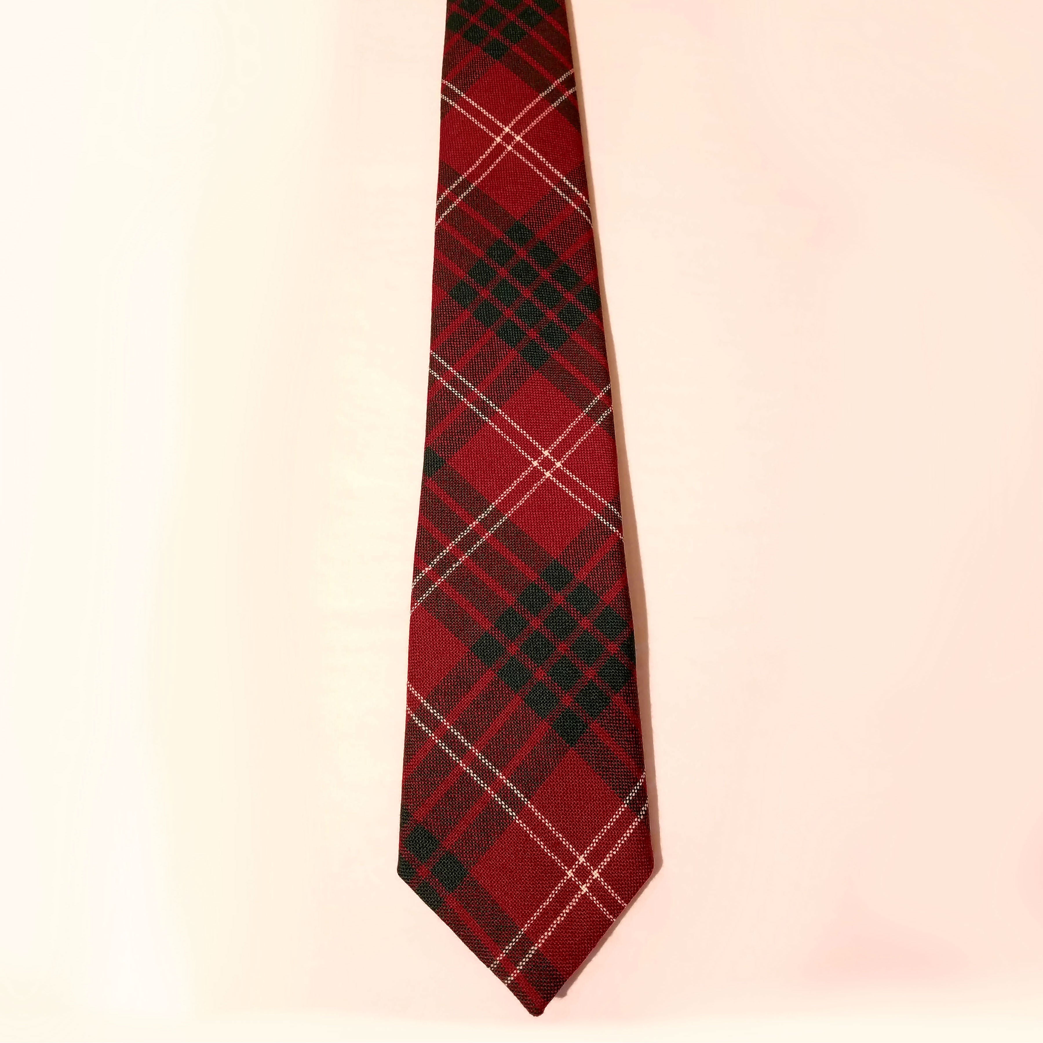 Premium Wool Tartan Neckties for Men - 99 Modern Color Patterns | Perfect for Weddings, Business & Formal Events